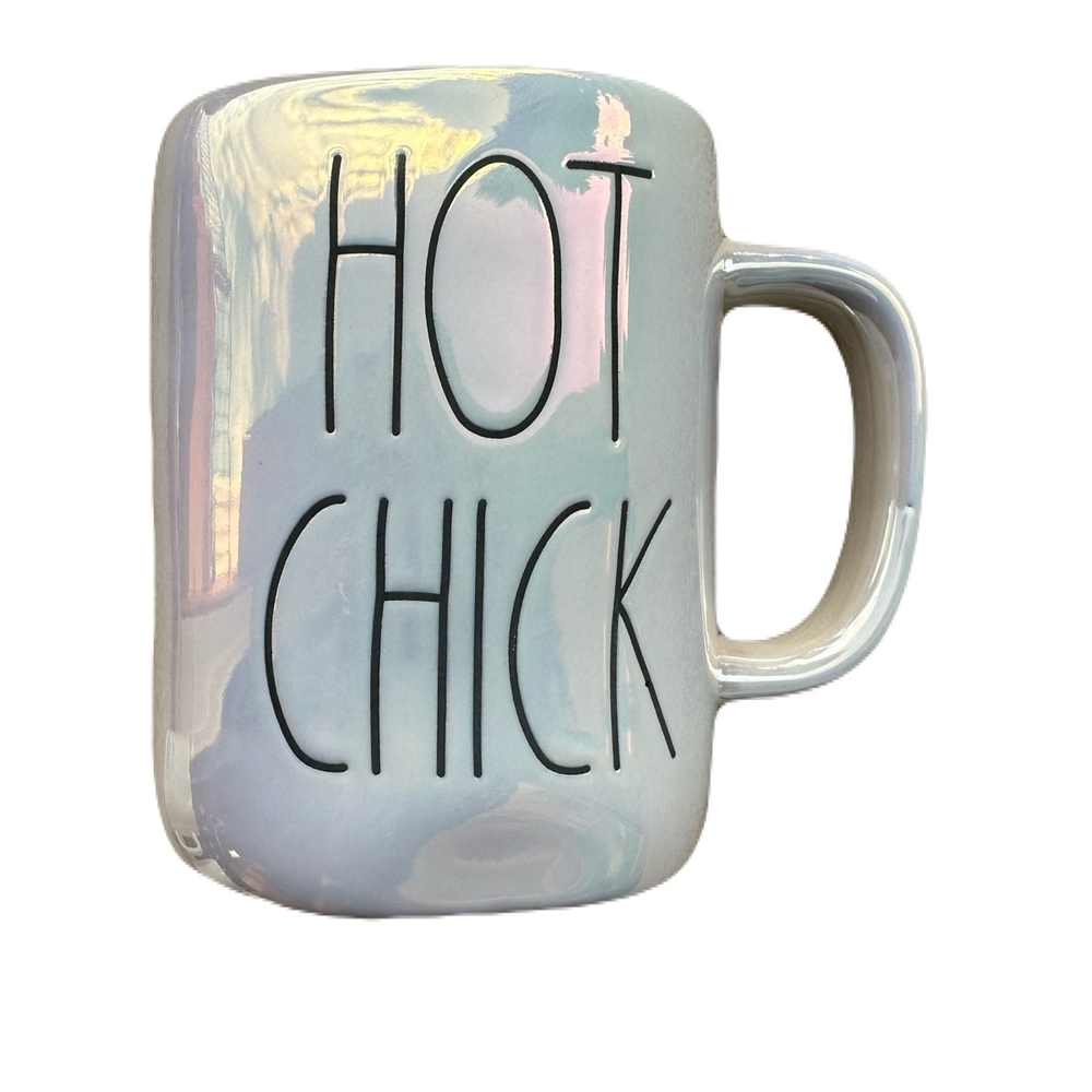 Rae Dunn Artisan Collection Ceramic 'HOT CHICK' Mug